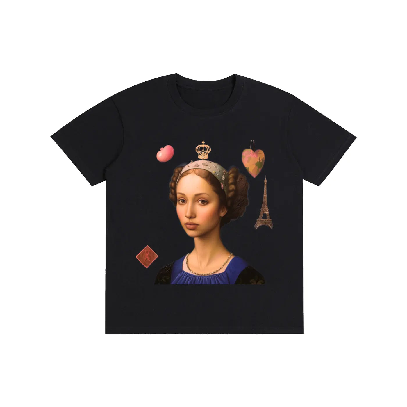 Sancte Leone Royal Queen T-Shirt – Premium Cotton Statement Streetwear Tee