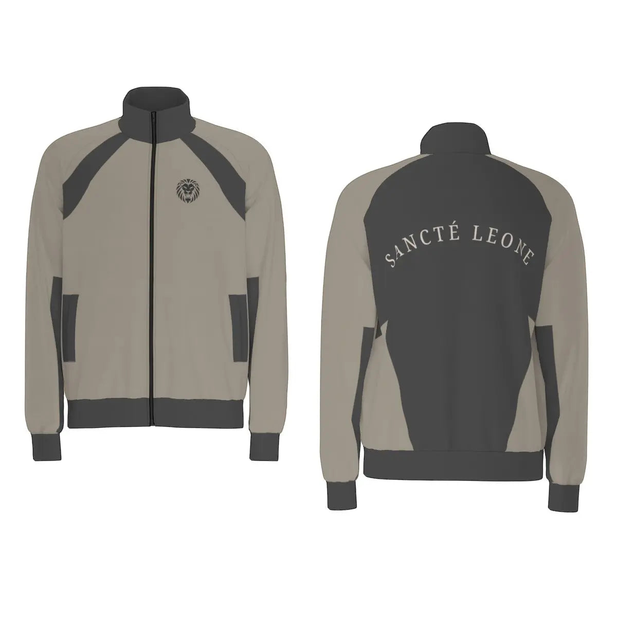 Sancte Leone Premium Track Jacket – Minimalist Streetwear Zip-Up Jacket Yoycol