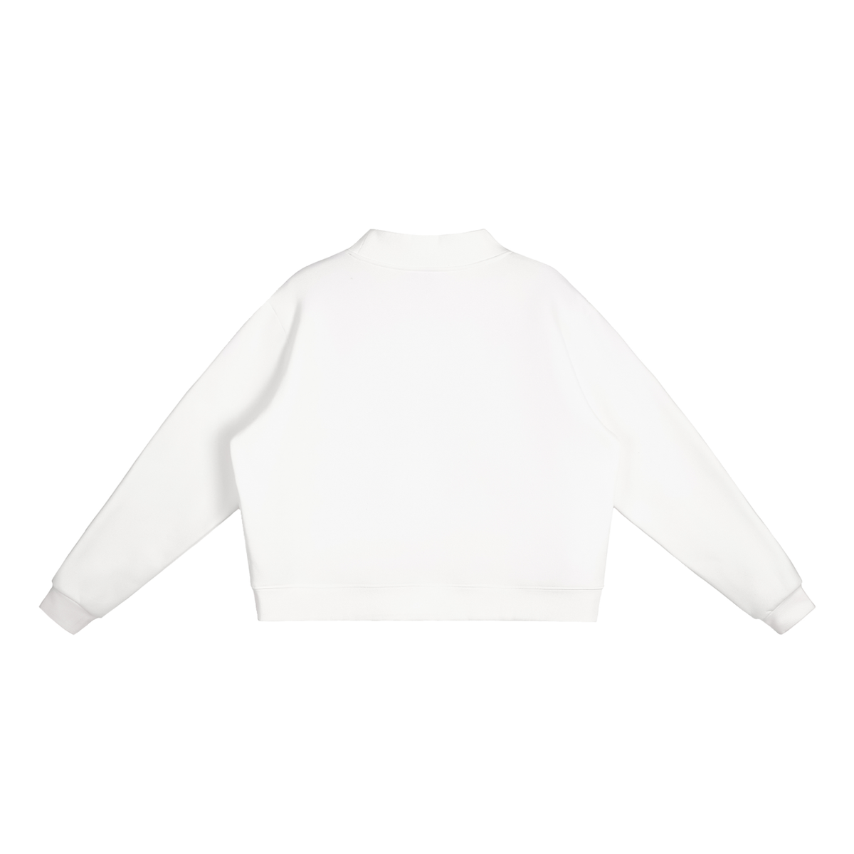 Womens,Sweatshirt,Essentials,Girls,Fleece,Oversized,Crew,Mock,Neck