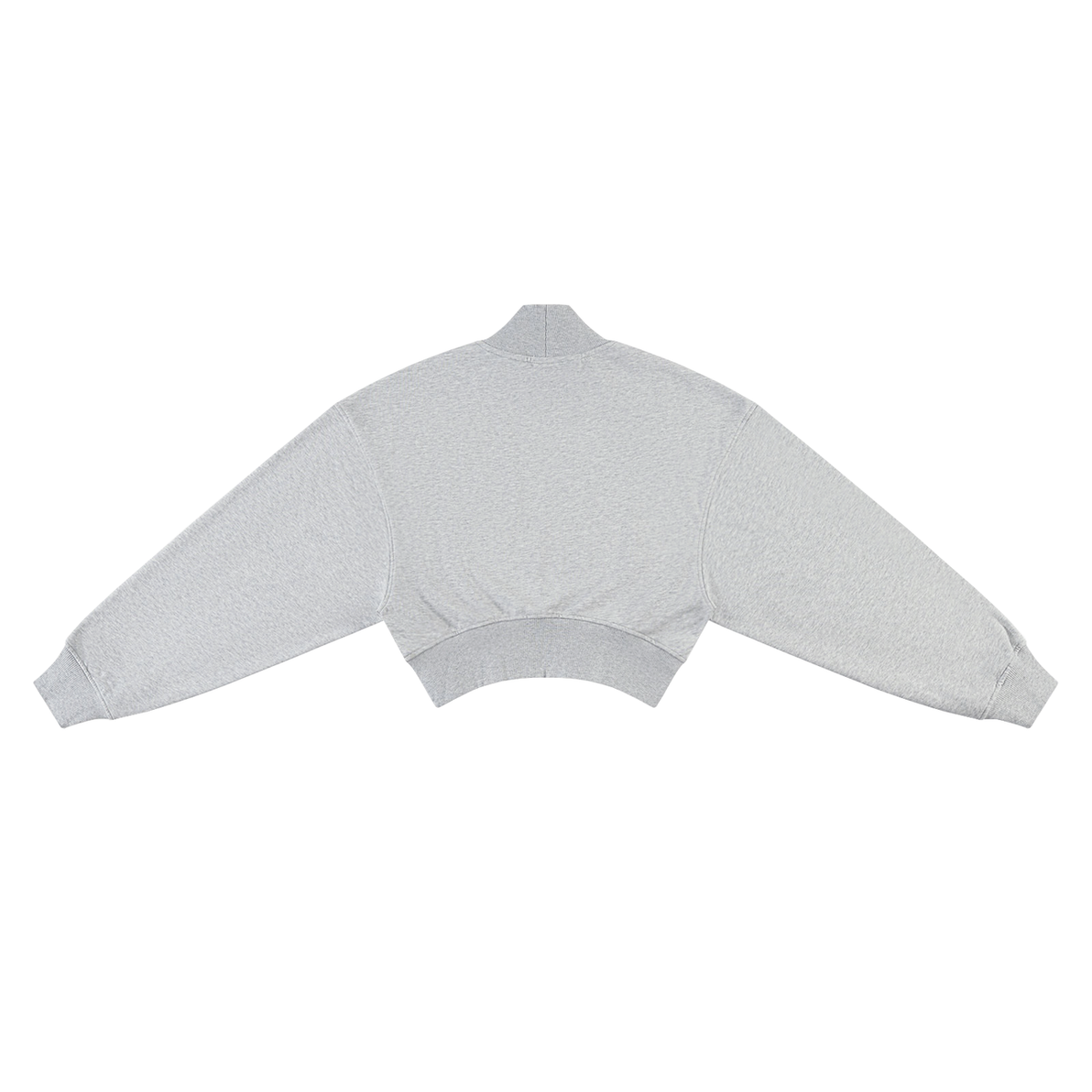 Women's Crop Mock Neck Sweatshirt