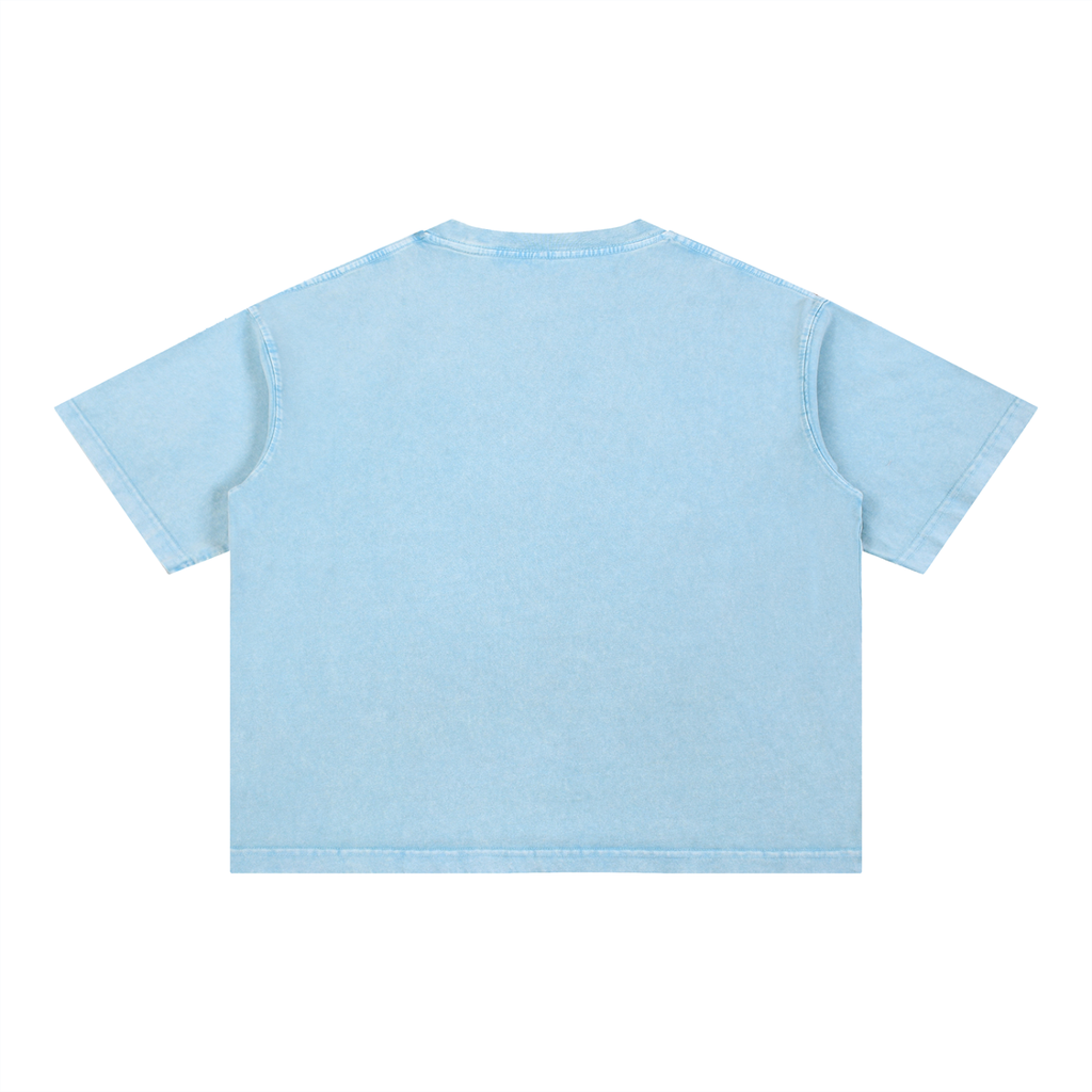 Yume Cloud Boxy Tshirt,Mineral Wash Boxy Tee,Yume Tshirt,unisex Tee,Wash Tshirt ,vintage tshirt 