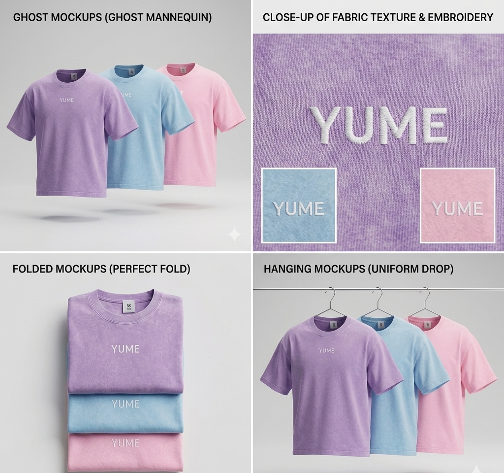 Yume Cloud Mineral Wash Boxy Tee