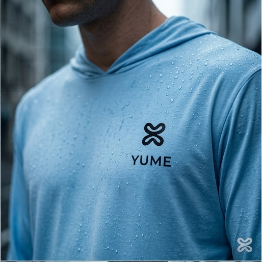 YUME Lucid  Performance Hooded Long Sleeve Stitch&Riot