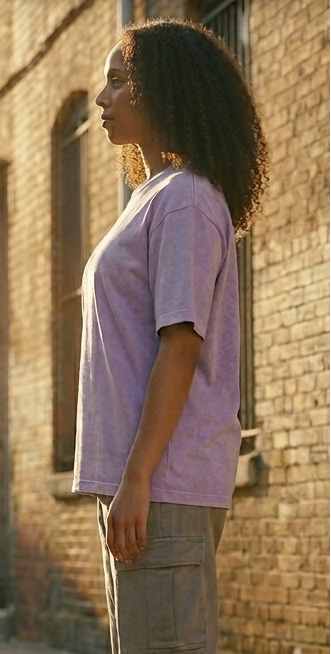 Yume Cloud Mineral Wash Boxy Tee