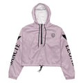 Sancte Leone Blush Pink Cropped Windbreaker – Lightweight Minimalist Streetwear Jacket