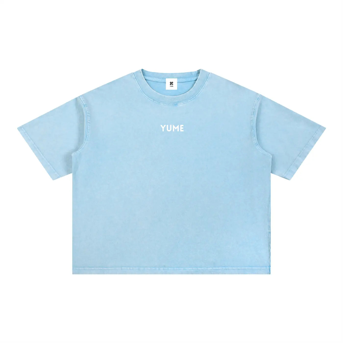 Yume Cloud Boxy Tshirt,Mineral Wash Boxy Tee,Yume Tshirt,unisex Tee,Wash Tshirt ,vintage tshirt 