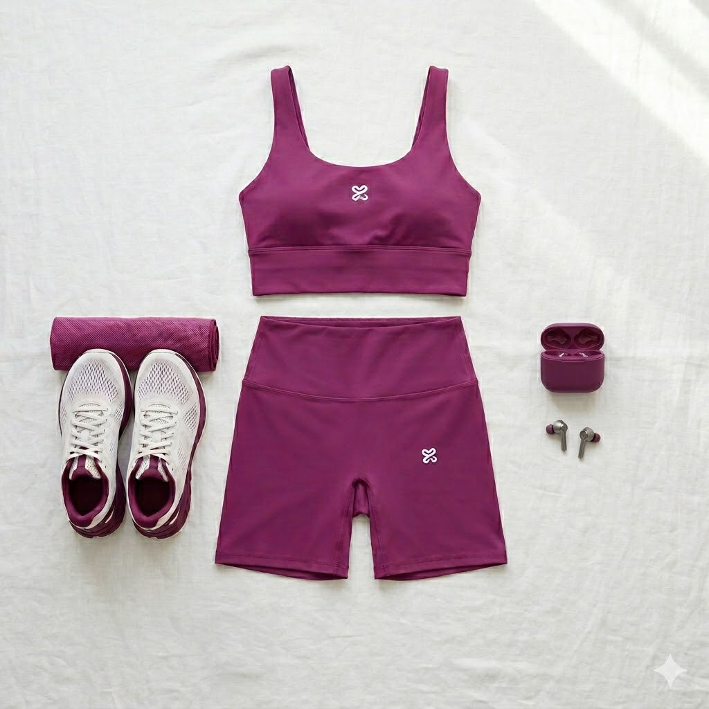 Lucid High-Waisted Women's Biker Shorts