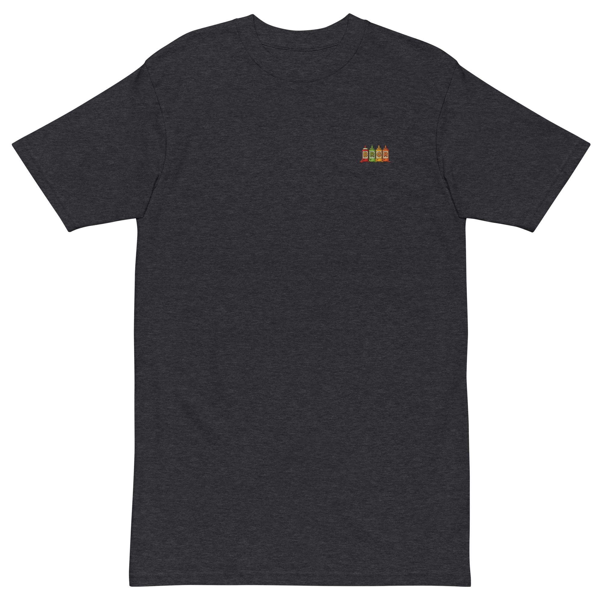 BRGR Sauce Embroidered Heavyweight Tee – Premium Streetwear Essential
